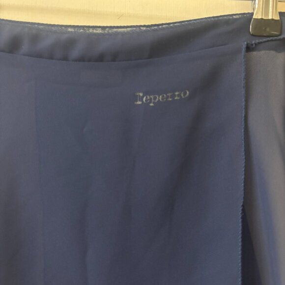 Repetto Short Chiffon Skirt Ballet Dance - Midnight Blue (XS / US4) - Picture 4 of 6